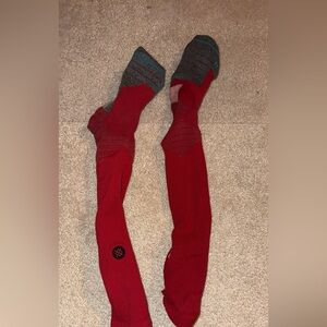 Red Stance Baseball Socks 2 Pairs Large